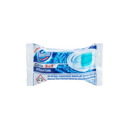БЛОК ГІГІЄНИЧНИЙ ЗМІННИЙ ДЛЯ УНІТАЗА DOMESTOS АТЛАНТИК 24X40ГР