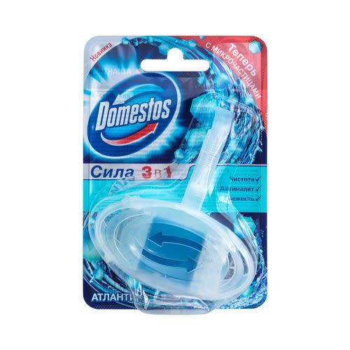БЛОК ГІГІЄНИЧНИЙ ДЛЯ УНІТАЗА DOMESTOS АТЛАНТИК 24X40ГР