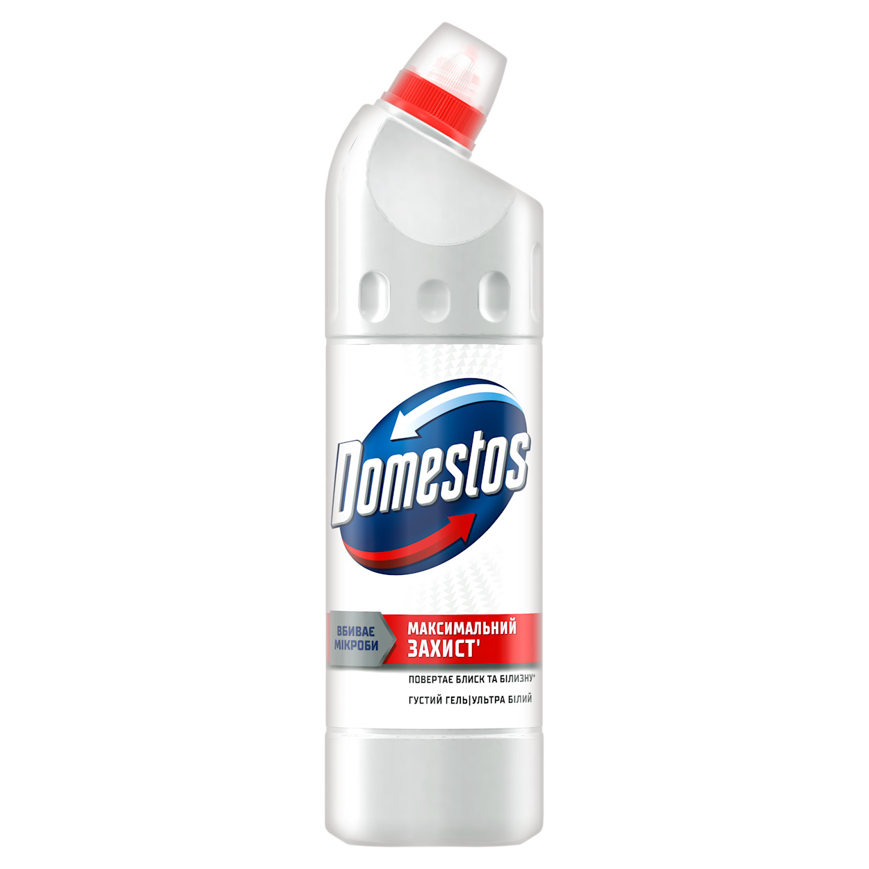 ЗАСІБ ДЛЯ ЧИЩЕННЯ УНІТАЗА DOMESTOS УЛЬТРА БІЛИЙ 500МЛ