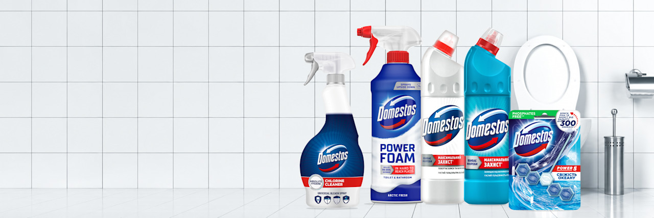 Вся продукція Domestos